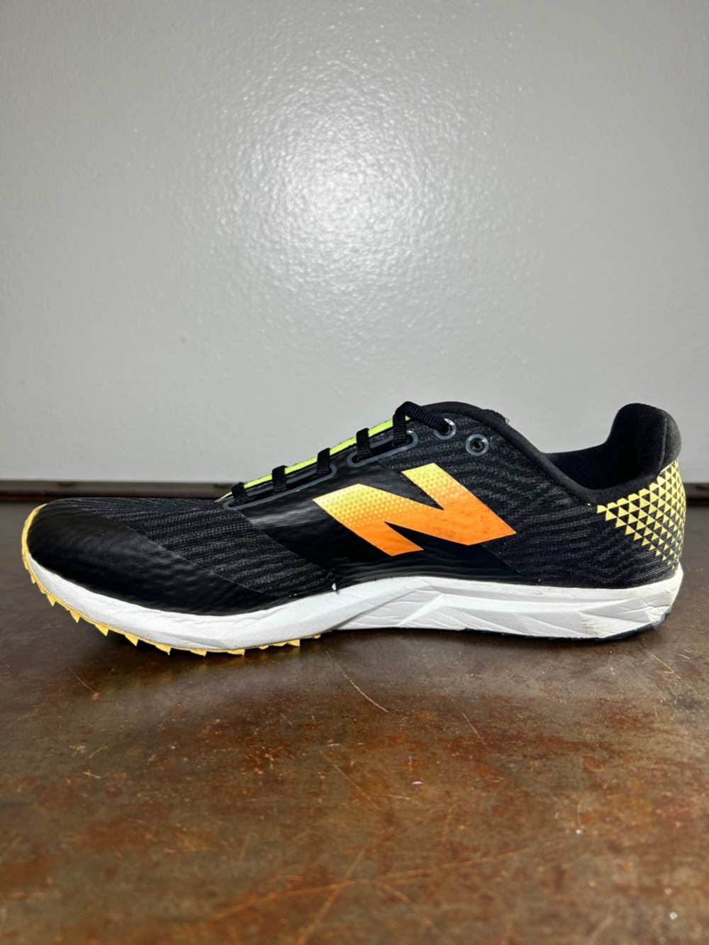 New Balance Fuel Cell XC7 Running Shoes Orange,Neon Yellow Accents Men’s Size 7 - Picture 14 of 16